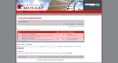 Desktop Screenshot of phpbb.fundacionmusaat.es